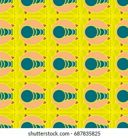 Abstract color seamless pattern for background texture.