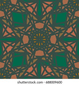 Abstract color seamless pattern for background texture.