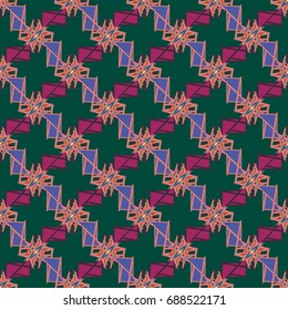 Abstract color seamless pattern for background texture.