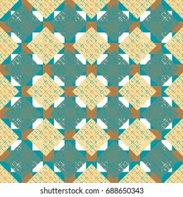 Abstract color seamless pattern for background texture.