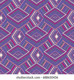 Abstract color seamless pattern for background texture.