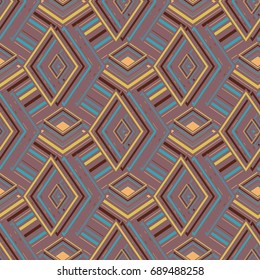 Abstract color seamless pattern for background texture.