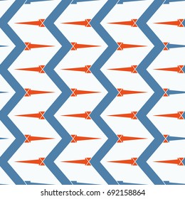 Abstract color seamless pattern for background texture.