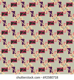 Abstract color seamless pattern for background texture.