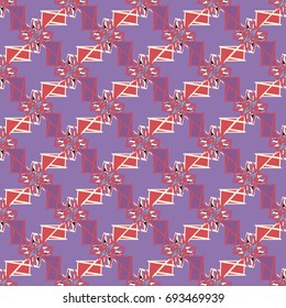 Abstract color seamless pattern for background texture.