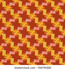 Abstract color seamless pattern for background texture.
