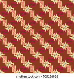 Abstract color seamless pattern for background texture.
