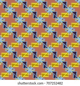 Abstract color seamless pattern for background texture.