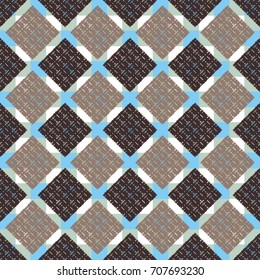 Abstract color seamless pattern for background texture.