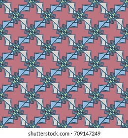 Abstract color seamless pattern for background texture.