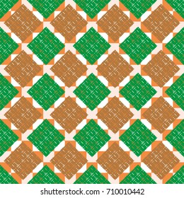 Abstract color seamless pattern for background texture.