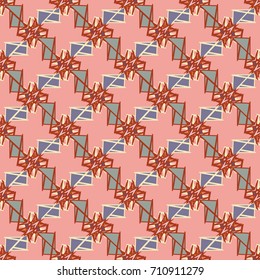 Abstract color seamless pattern for background texture.