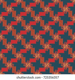 Abstract color seamless pattern for background texture.