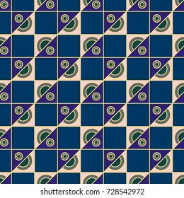 Abstract color seamless pattern for background texture.