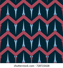 Abstract color seamless pattern for background texture.