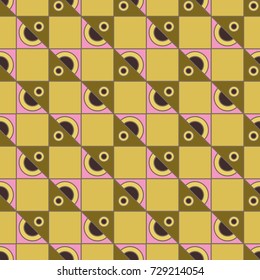 Abstract color seamless pattern for background texture.