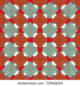 Abstract color seamless pattern for background texture.