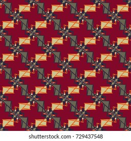 Abstract color seamless pattern for background texture.