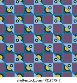 Abstract color seamless pattern for background texture.