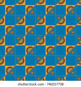 Abstract color seamless pattern for background texture.