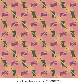 Abstract color seamless pattern for background texture.
