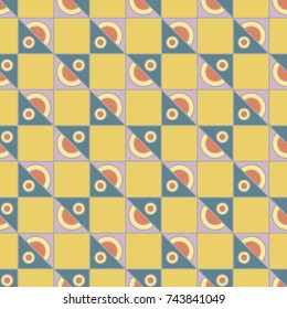 Abstract color seamless pattern for background texture.