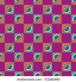 Abstract color seamless pattern for background texture.