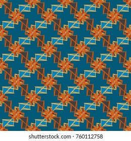 Abstract color seamless pattern for background texture.