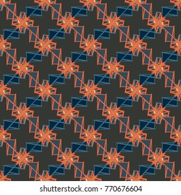 Abstract color seamless pattern for background texture.