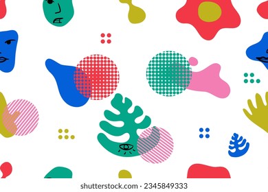 Gráfica de patrones sin inconvenientes de color abstracto