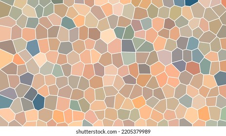 Abstract color seamless pattern. Multicolored mosaic. Illustration for textures, textiles, wallpapers, posters, posters, covers and simple backgrounds. Creative design