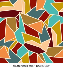 Abstract color seamless pattern for new background.