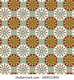 Abstract color seamless pattern for new background.