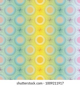 Abstract color seamless pattern for new background.
