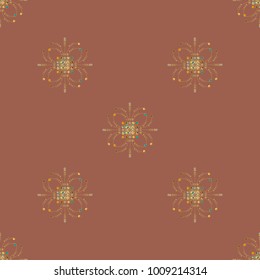 Abstract color seamless pattern for new background.