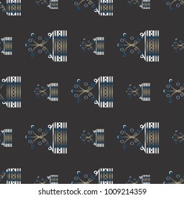 Abstract color seamless pattern for new background.