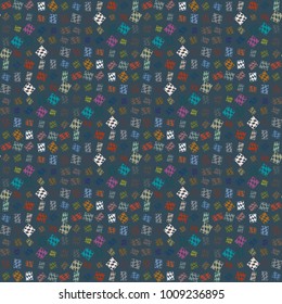 Abstract color seamless pattern for new background.