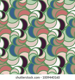 Abstract color seamless pattern for new background.