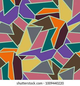 Abstract color seamless pattern for new background.