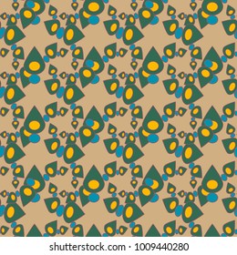 Abstract color seamless pattern for new background.
