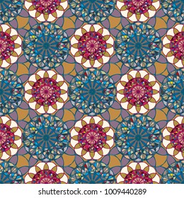 Abstract color seamless pattern for new background.