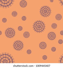 Abstract color seamless pattern for new background.