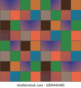 Abstract color seamless pattern for new background.