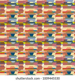 Abstract color seamless pattern for new background.