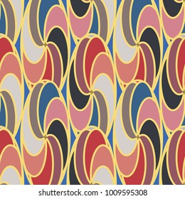 Abstract color seamless pattern for new background.