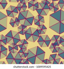 Abstract color seamless pattern for new background.