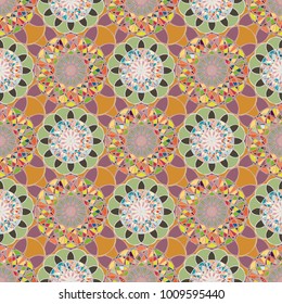 Abstract color seamless pattern for new background.
