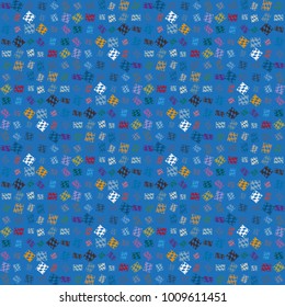 Abstract color seamless pattern for new background.