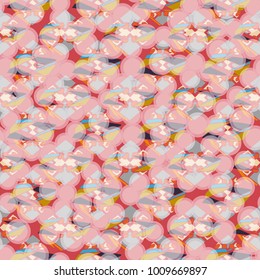 Abstract color seamless pattern for new background.