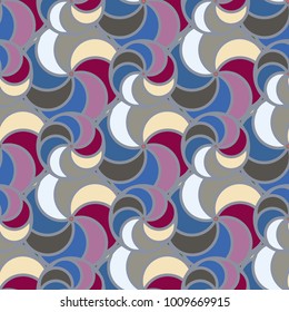 Abstract color seamless pattern for new background.